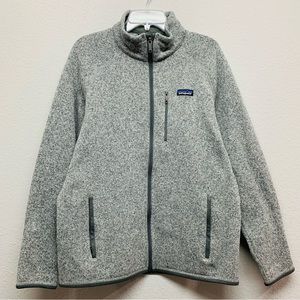 Patagonia Better Sweater Fleece Full Zip Jacket Grey - Men’s L